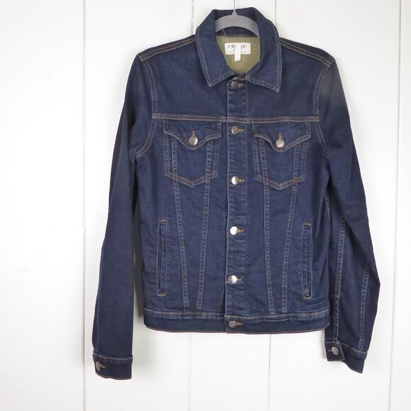 Frame Denim Other - FRAME Denim Jean Jacket Mens SZ XS Trucker Heritage Classic Americana Western
